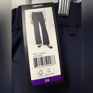 DKNY Classic Navy Women's Trousers